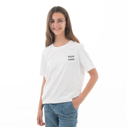 T-shirt Brodé Écoresponsable