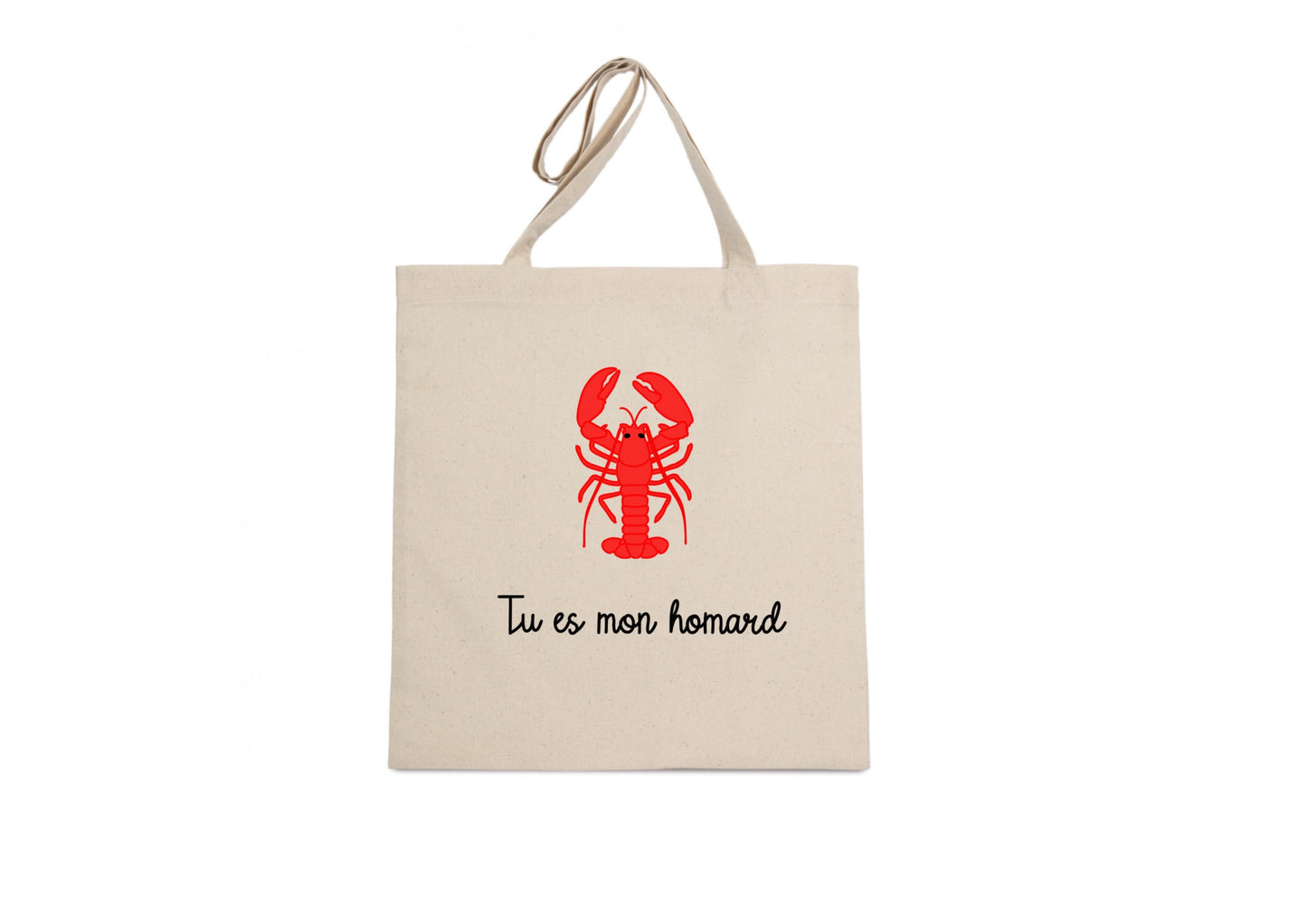 Totebag tu es mon homard